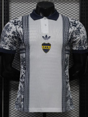 26-27 Boca Juniors White Blue Special Edition Player Version Training shirts