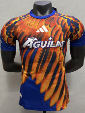 26-27 Club America Red Blue Player Version Training shirts